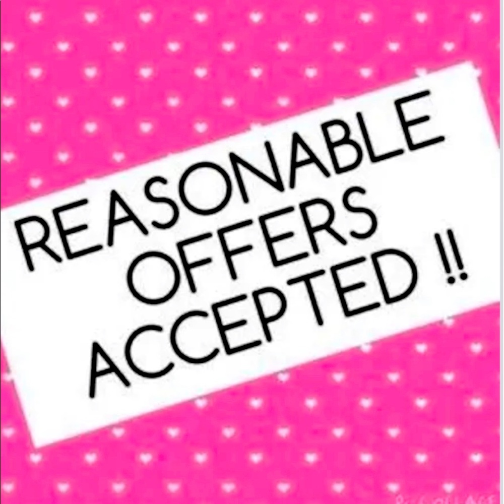 REASONABLE OFFERS ACCEPTED! MAKE ME AN OFFER!